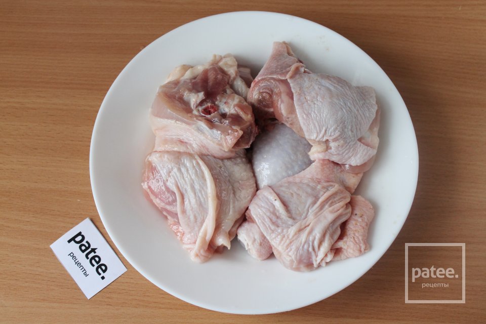 Курица в сметанном соусе - Шаг 2