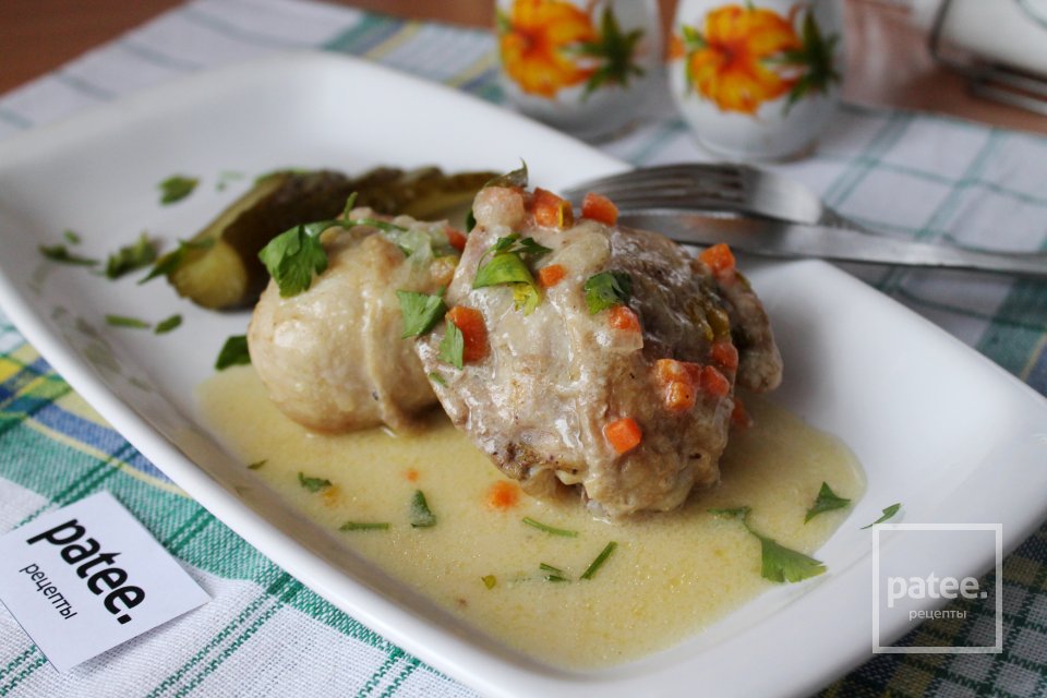 Курица в сметанном соусе - Шаг 16