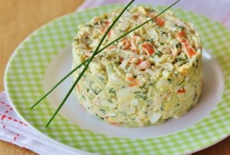 Крабовый салат по-новому🥗
