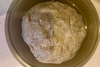 Ржаной-пшеничное тесто ☺️