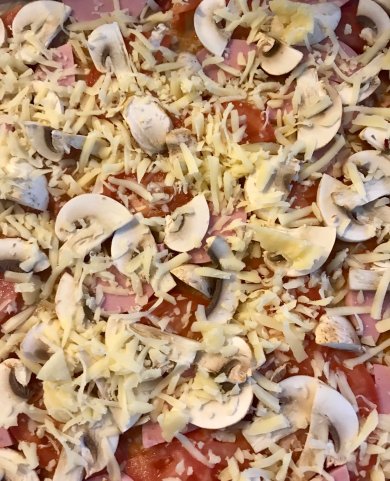 Пицца из ржано-пшеничного теста - Шаг 11