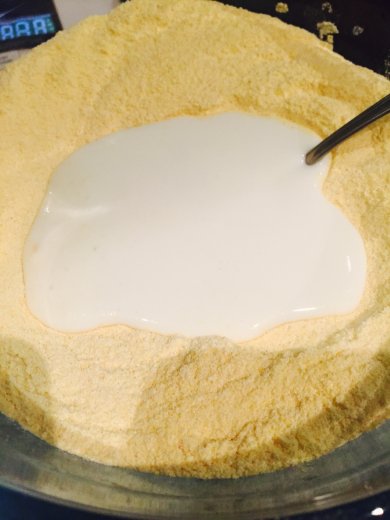 Кукурузные лепёшки - Шаг 1