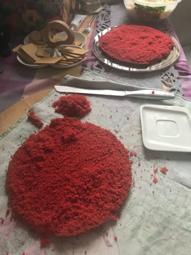 Торт красный бархат с кремом Чиз - Шаг 13