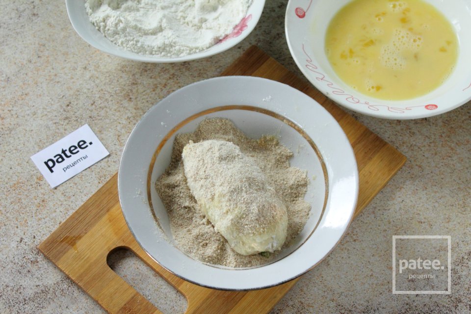 Рыбные зразы с начинкой - Шаг 13