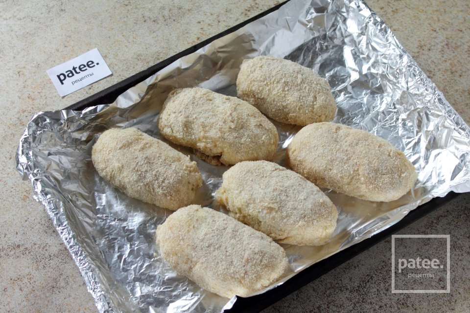 Рыбные зразы с начинкой - Шаг 14