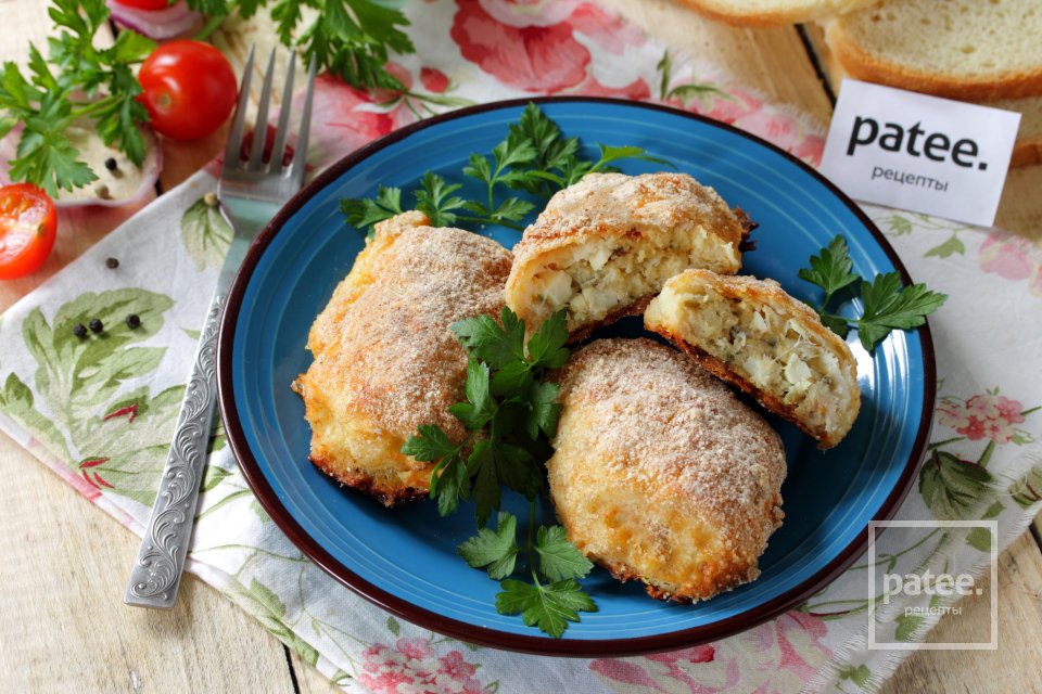 Рыбные зразы с начинкой - Шаг 16