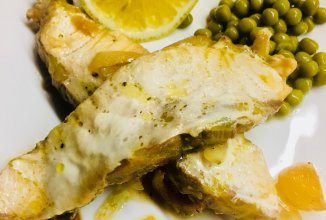 Нежная осетрина в соусе Терияки