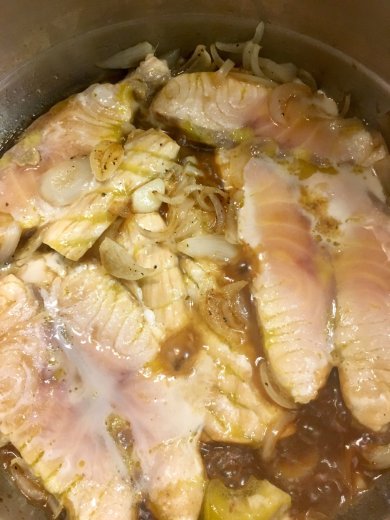 Нежная осетрина в соусе Терияки - Шаг 5