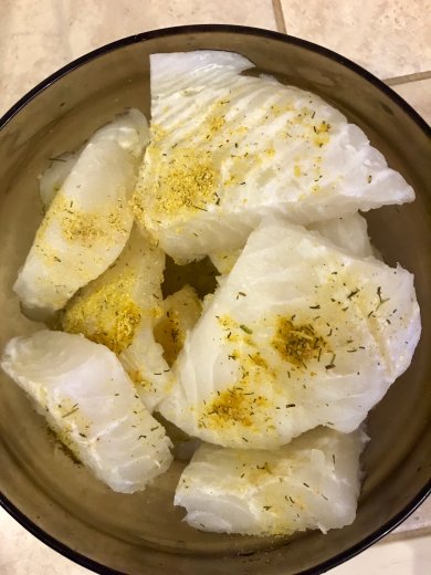 Палтус - Шаг 1