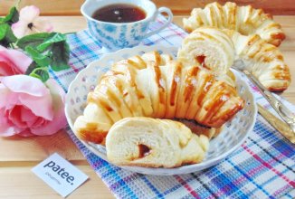 Рогалики с абрикосовым джемом