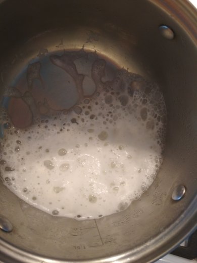 Пышные блины на сыворотке - Шаг 5