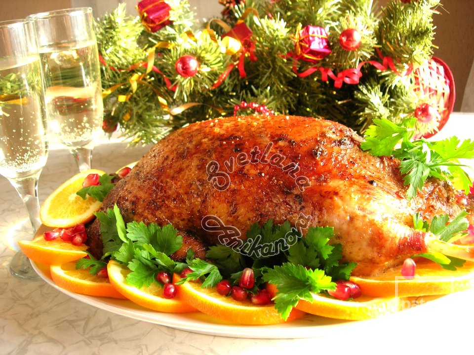 Сочная УТКА, запеченная С АПЕЛЬСИНАМИ на Новогодний стол 2021 - Шаг 1