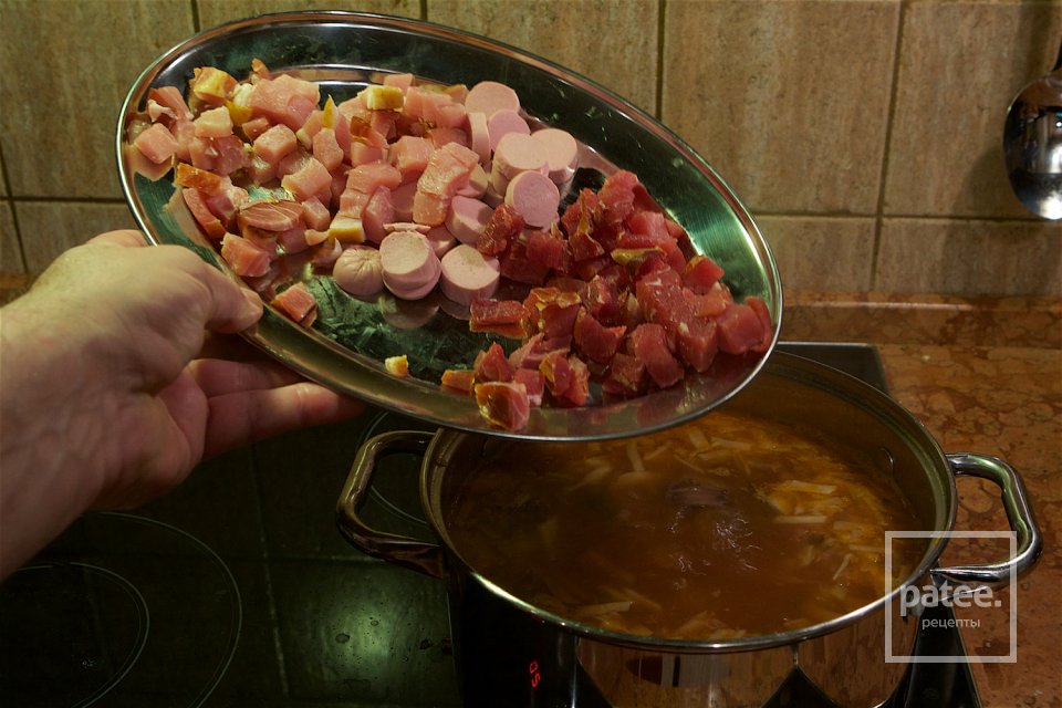 Фермерская мясная солянка - Шаг 21