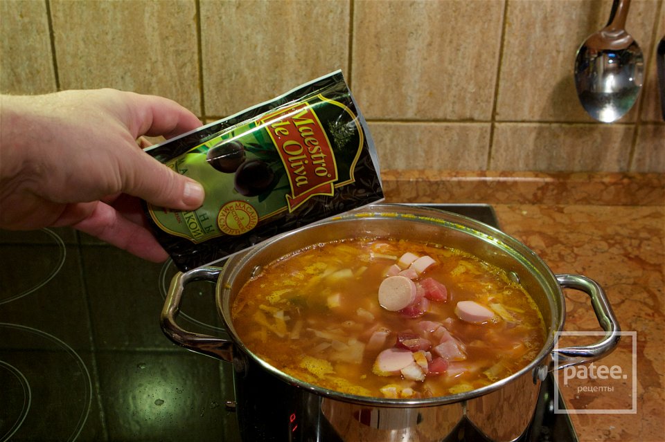 Фермерская мясная солянка - Шаг 22