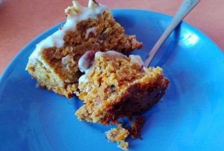 Морковно-банановый пирог