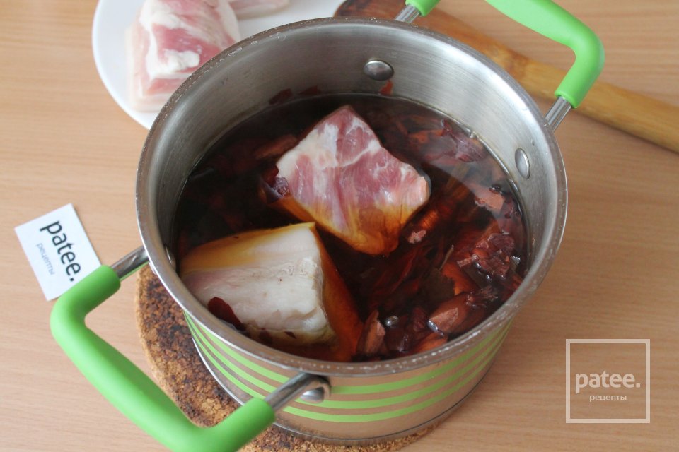 Свинина в луковой шелухе - Шаг 8