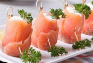 Оливье с сёмгой