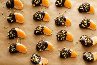 Мандарин в шоколаде