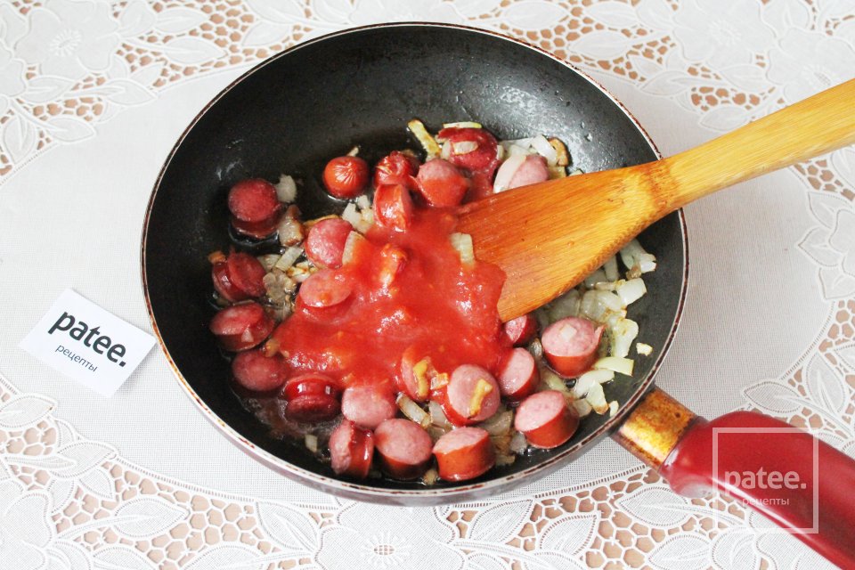 Гороховый суп с охотничьими колбасками - Шаг 10