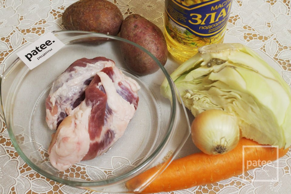 Жаркое по-домашнему в микроволновке - Шаг 1