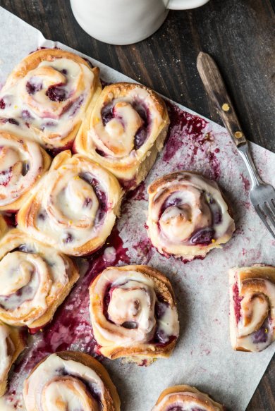 Малиновые булочки - Шаг 2