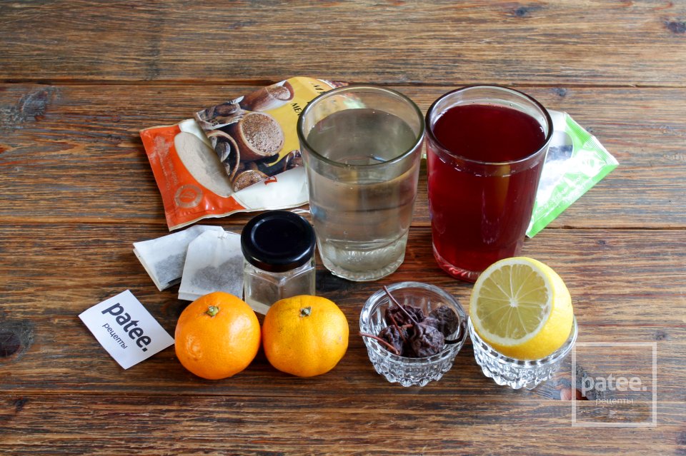 Безалкогольный пунш - Шаг 1