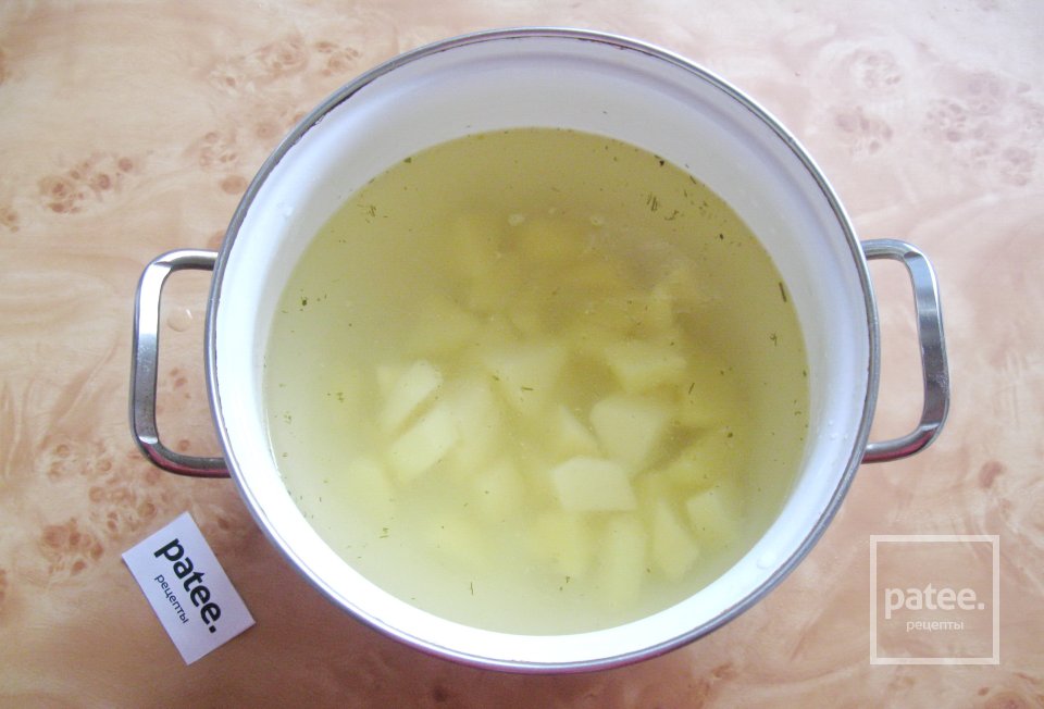 Щи с копченой куриной грудкой - Шаг 3