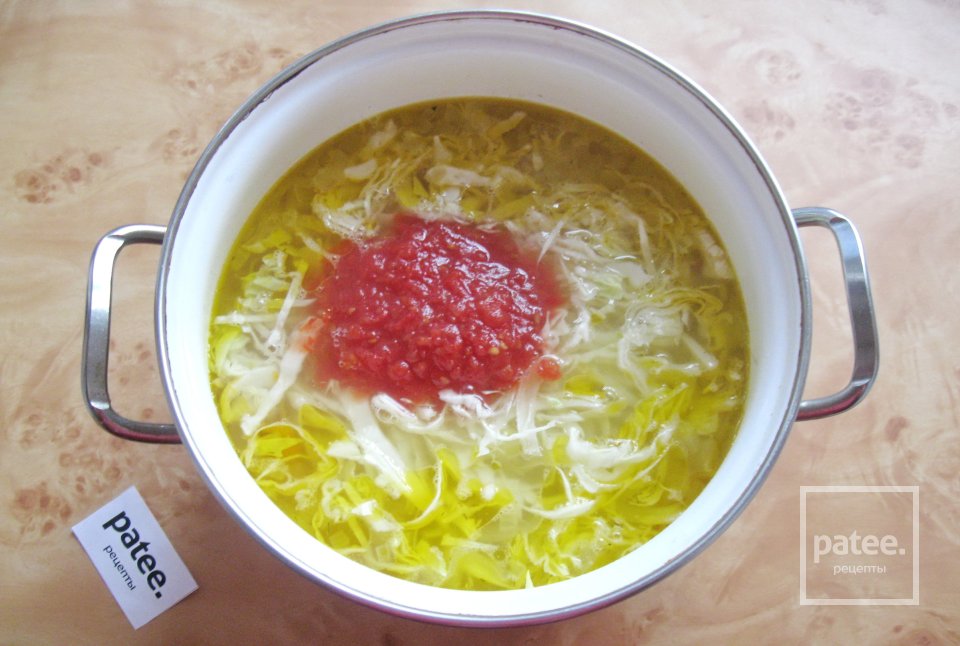 Щи с копченой куриной грудкой - Шаг 9