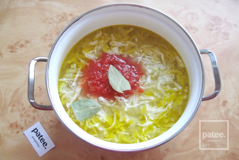 Щи с копченой куриной грудкой - Шаг 10