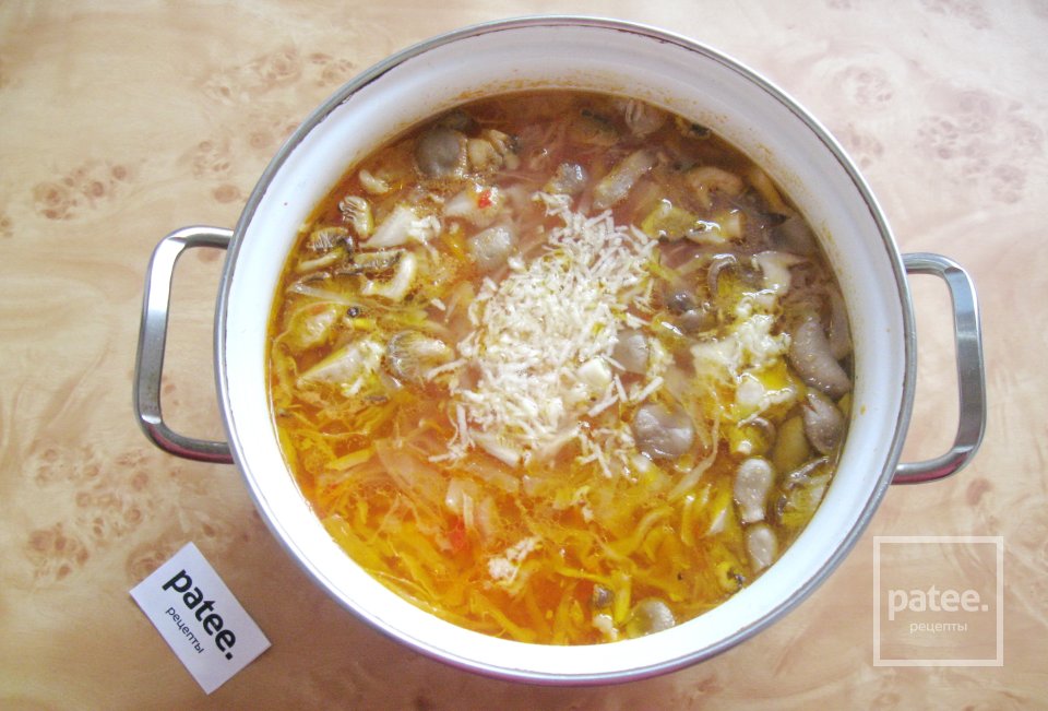 Щи с копченой куриной грудкой - Шаг 13