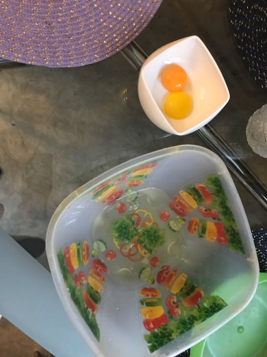 Торт с шифоновым бисквитом и с вкуснейшим йогуртовым кремом ❤️ - Шаг 1