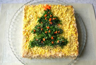 Закусочный ТОРТ «ЗАСТОЛЬНЫЙ». Идеальная Закуска на Новогодний стол!