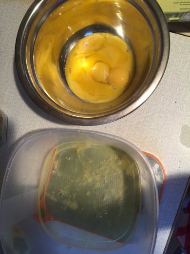 Суфле «Птичье молоко» - Шаг 1