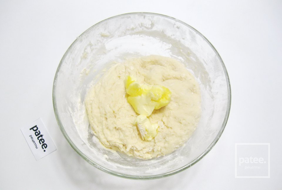 Калач с капустой и грибами - Шаг 8