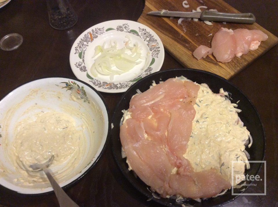 Куриная грудка «по- французски» - Шаг 3