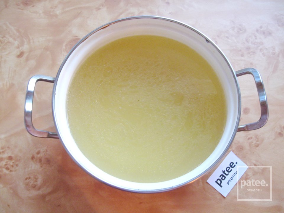 Заливное из индейки с грибами - Шаг 7