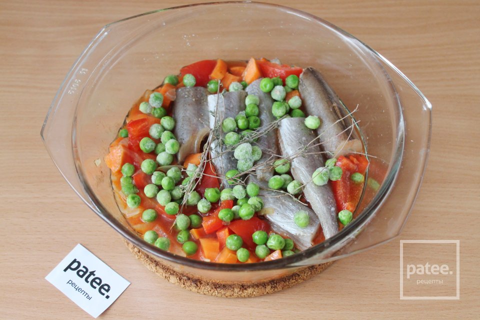 Путассу тушенная с овощами - Шаг 14