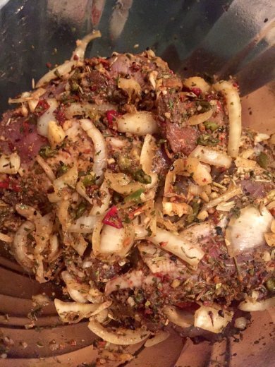 Фаршированная баранина - Шаг 1