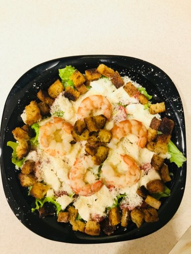 Салат с креветками и помидорами Черри - Шаг 1