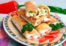 Жаренные рулеты из лаваша