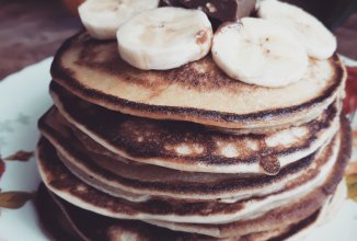 Банановые оладьи