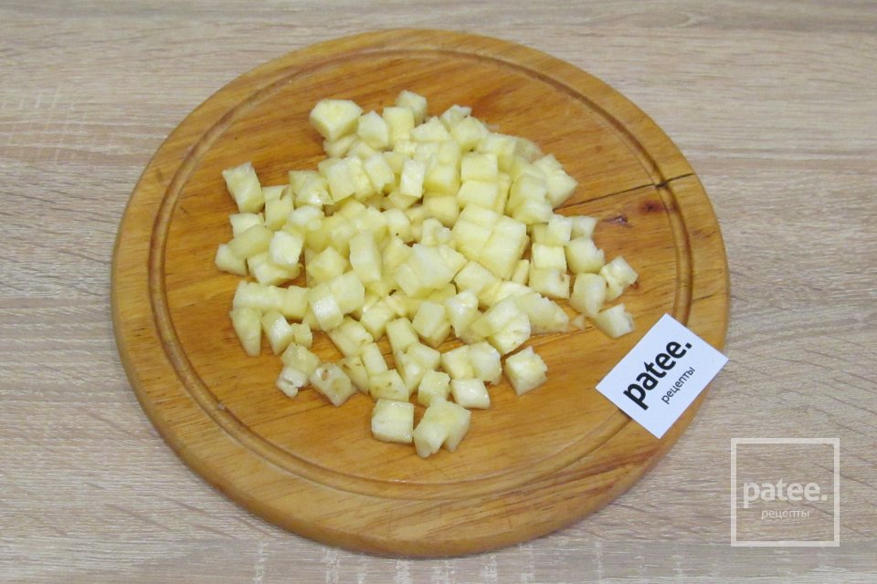 Салат с ананасом и ветчиной - Шаг 3