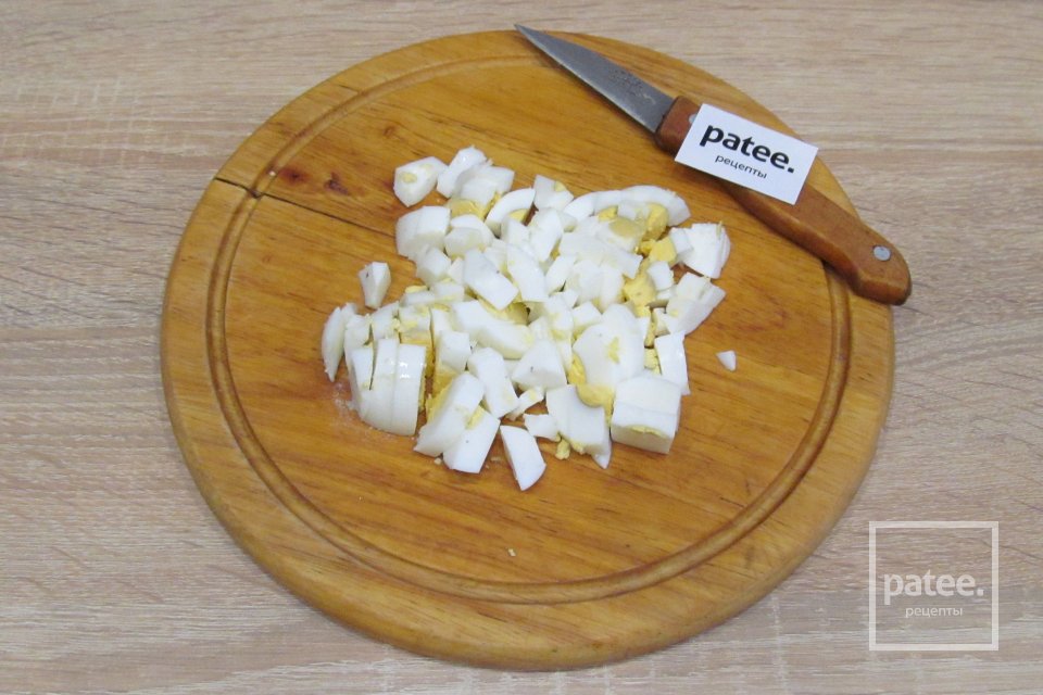 Салат с ананасом и ветчиной - Шаг 5