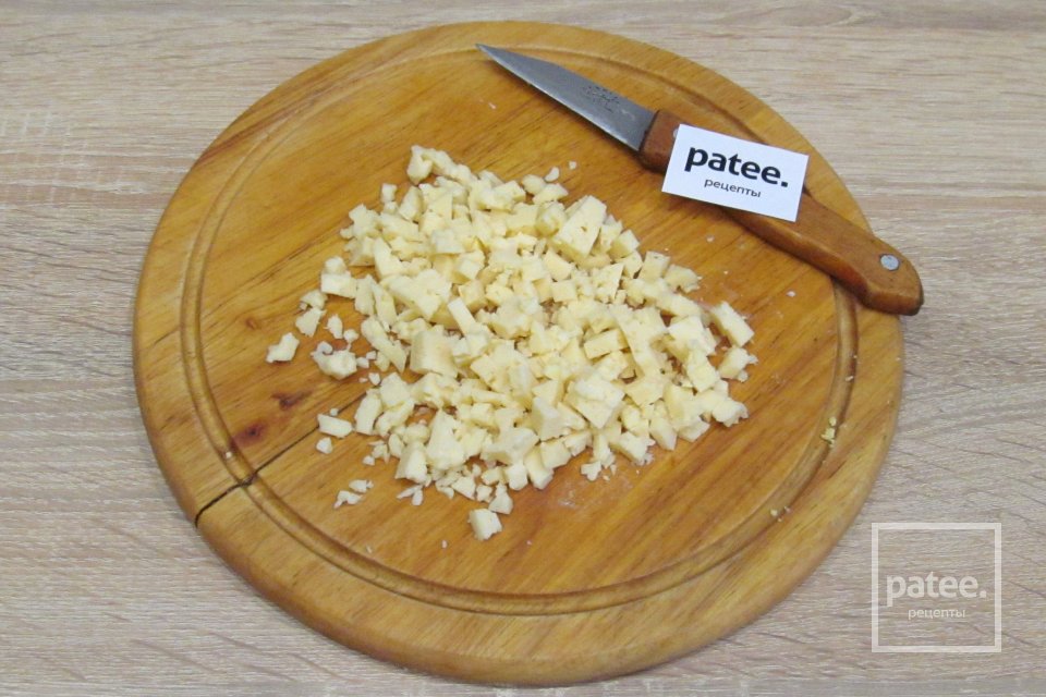 Салат с ананасом и ветчиной - Шаг 6