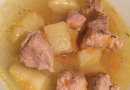 Суп из постной свинины