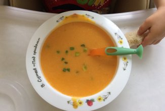 Детский тыквенный суп в мультиварке