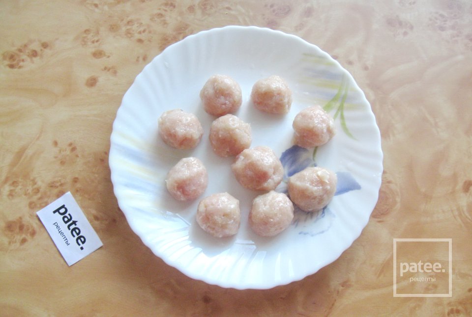 Суп с фрикадельками и лапшой - Шаг 7