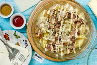 Картошка с мясом в духовке