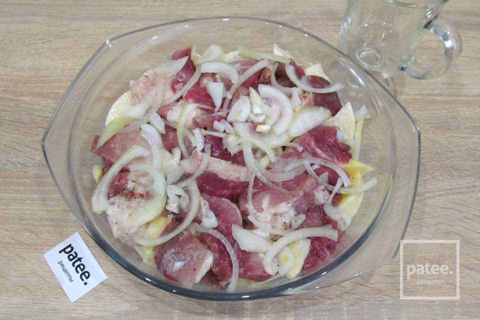 Картошка с мясом в духовке - Шаг 14