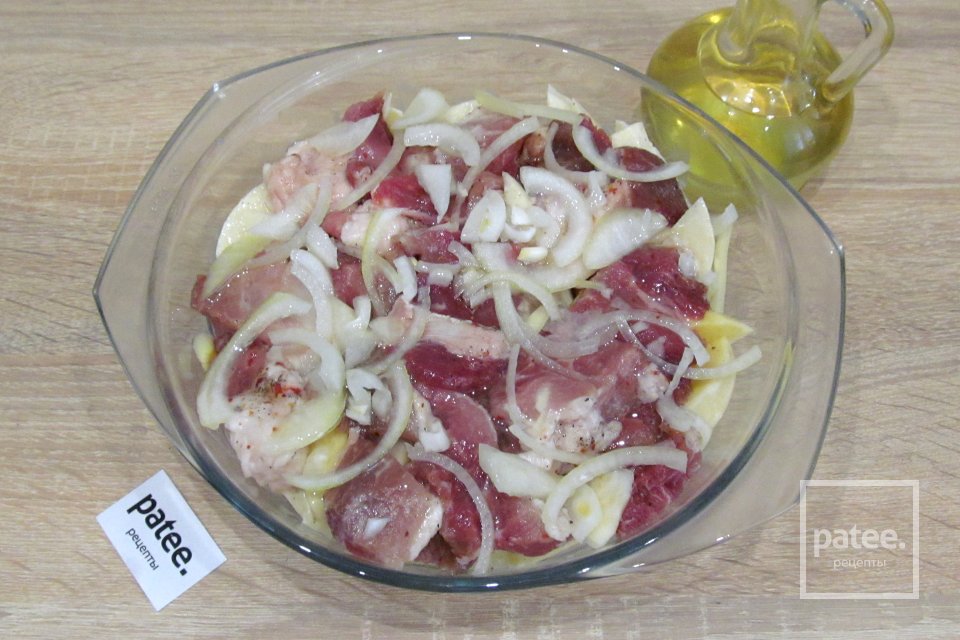 Картошка с мясом в духовке - Шаг 15